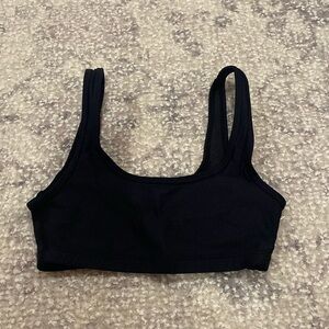 ARITZIA TnAction BLACK BRA/BRALETTE TOP SIZE:XS